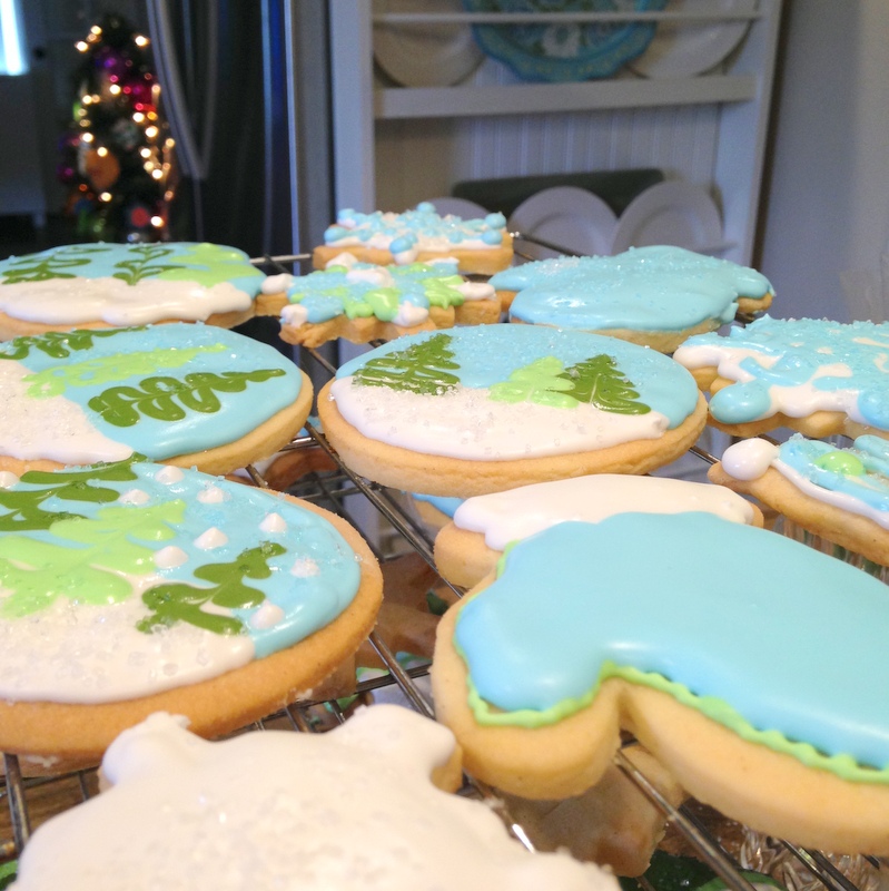 Making Holiday Sugar Cookies, Holiday Fun in the Kitchen - "Making
