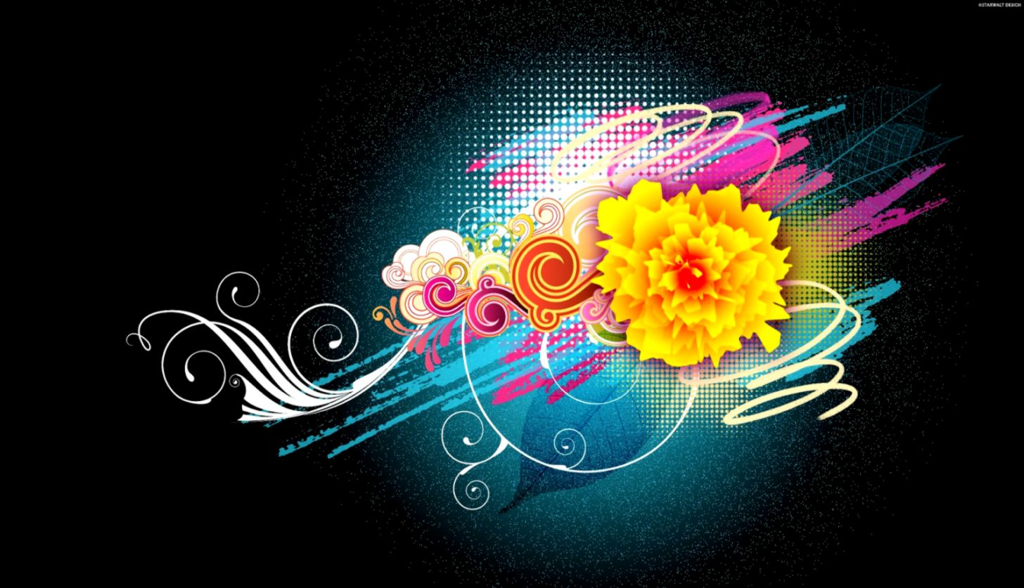 Vector Flower Designs