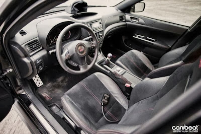 Subaru WRX STi Interior Upgrades