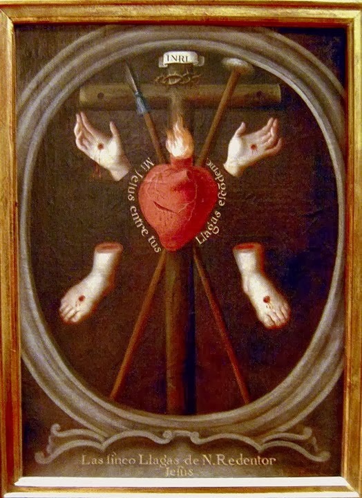 DIOS Y MARÍA SANTÍSIMA ADORACIÓN DE LAS SANTAS LLAGAS DE NUESTRO SEÑOR