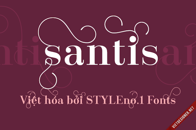 [Fashion Serif] Santis Việt hóa