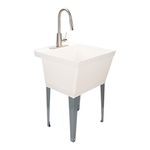 The Best Laundry Sink Utility Tub With High Arc Stainless Steel