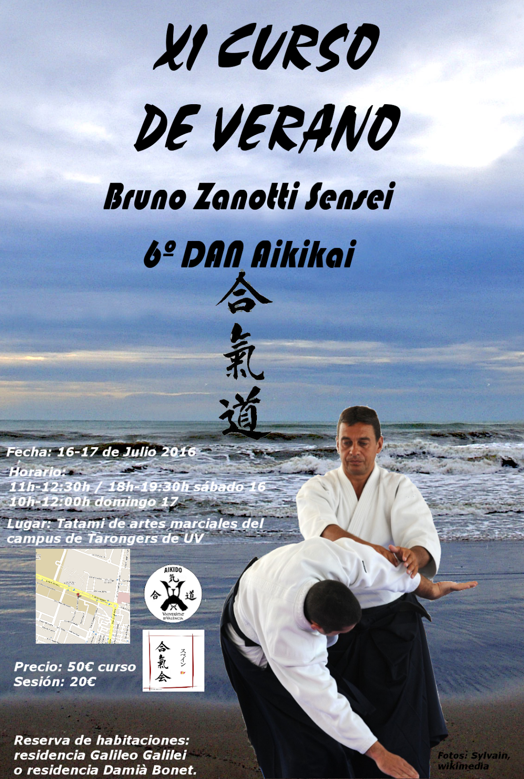 Aikido Vilanova del Vallès XI Curso de Verano dirigido por Bruno