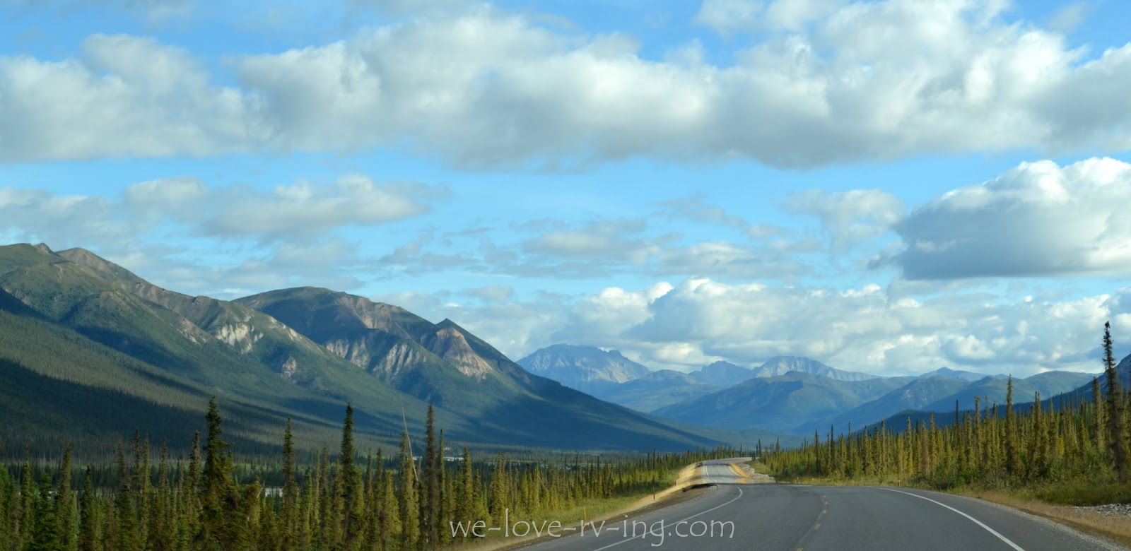 We Love RV'ing Dalton Highway Atigun Pass Galbraith Lake, Alaska