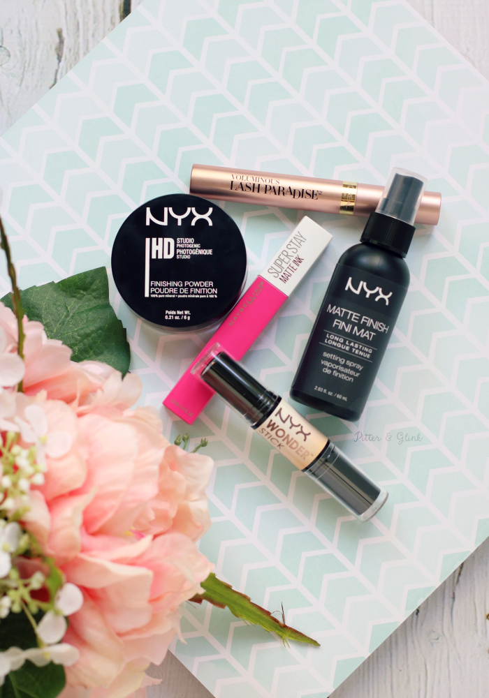 My 5 Favorite Drugstore Makeup Products | From lipstick to setting spray, these products are inexpensive and work so well! pitterandglink.com My Five Favorite Drugstore Makeup Items