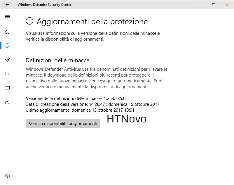 manualmente aggiornamenti windows defender manualmente aggiornamenti windows defender