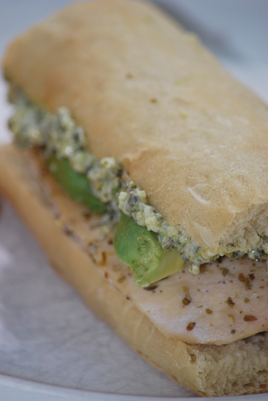 My story in recipes Basil Pesto Chicken Sandwiches