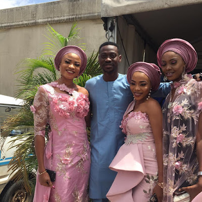 #Oba2018 photos from Nollywood stars Okiki Afolayan and Abimbola Ogunnowo's traditional wedding.