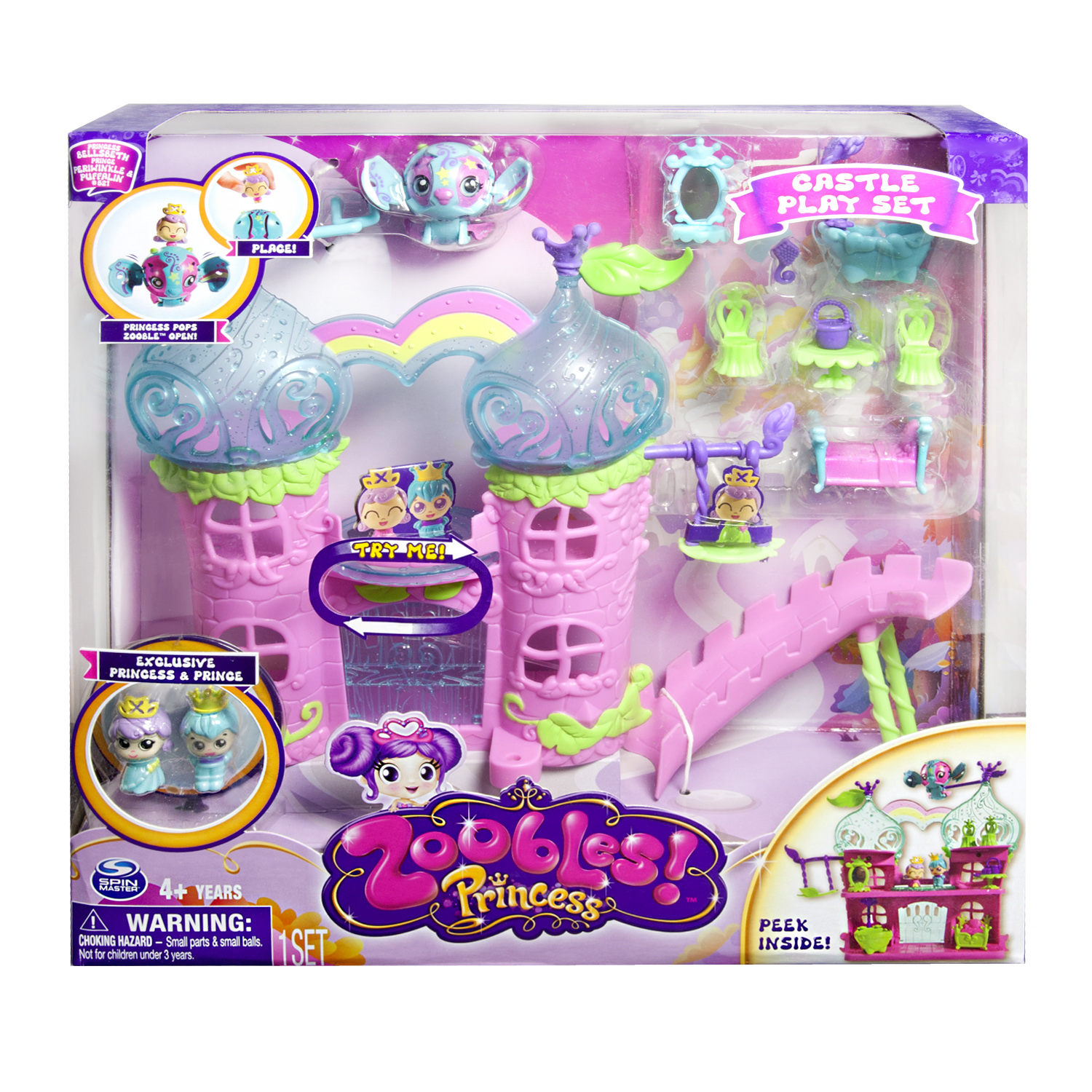 JC Design Zoobles Castle Playset