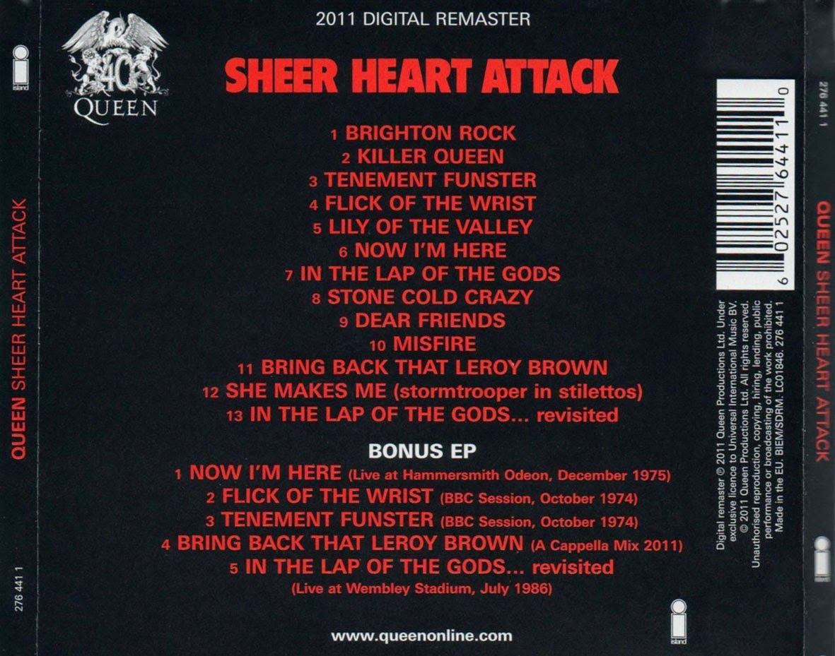 Queen BCN 1974 Sheer heart attack Queen BCN 1974 Sheer heart attack
