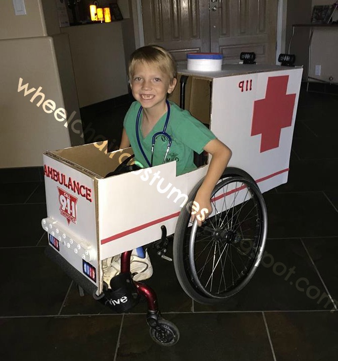 Wheelchair Costumes Ambulance