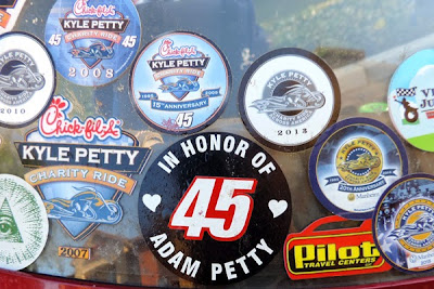 Collection of Charity Ride Stickers #KPCHARITYRIDE 
