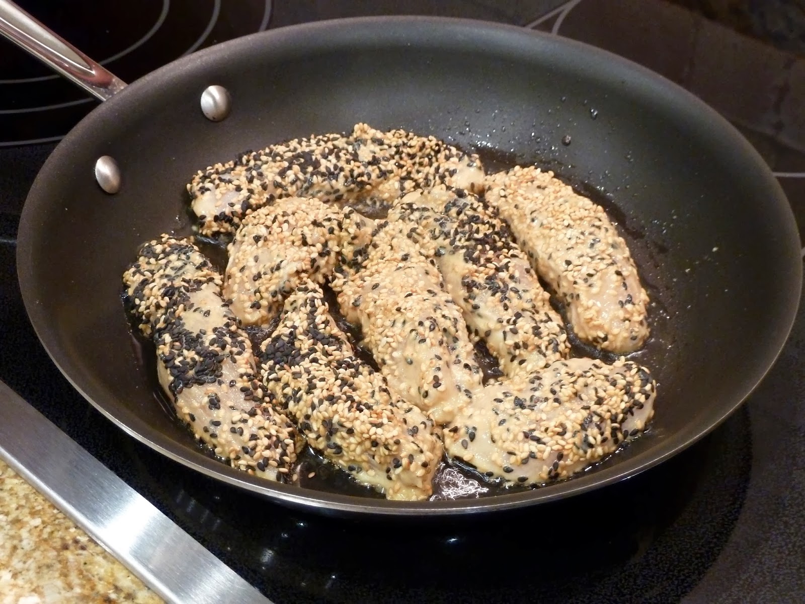 Cracked Pepper Sesame Seed Chicken Salad