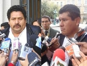 por fin. dos legisladores de Sucre acusaron a los masistas Avalos y Surco de instigar al contrabndo