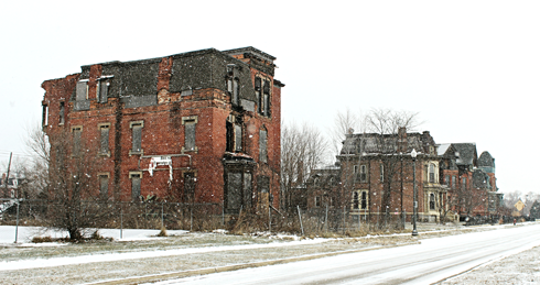 abandoned detroit michigan buildings