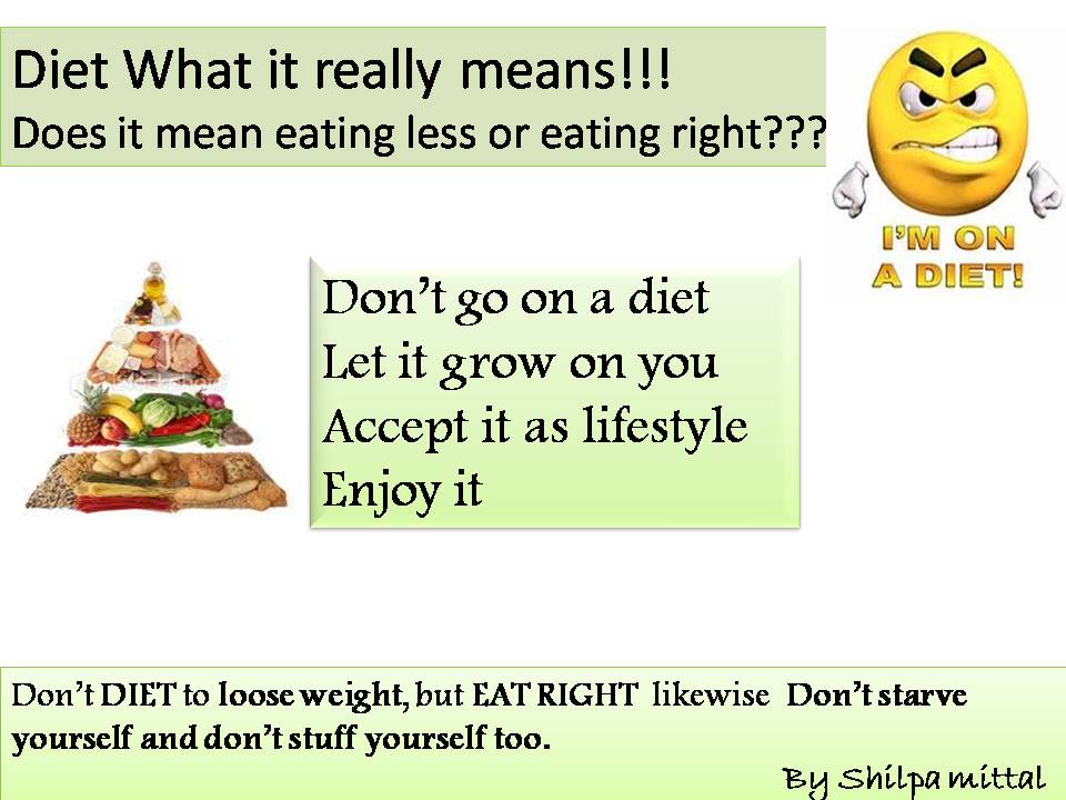 DIET WHAT IT REALLY MEANS!!!!!!!!: November 2012