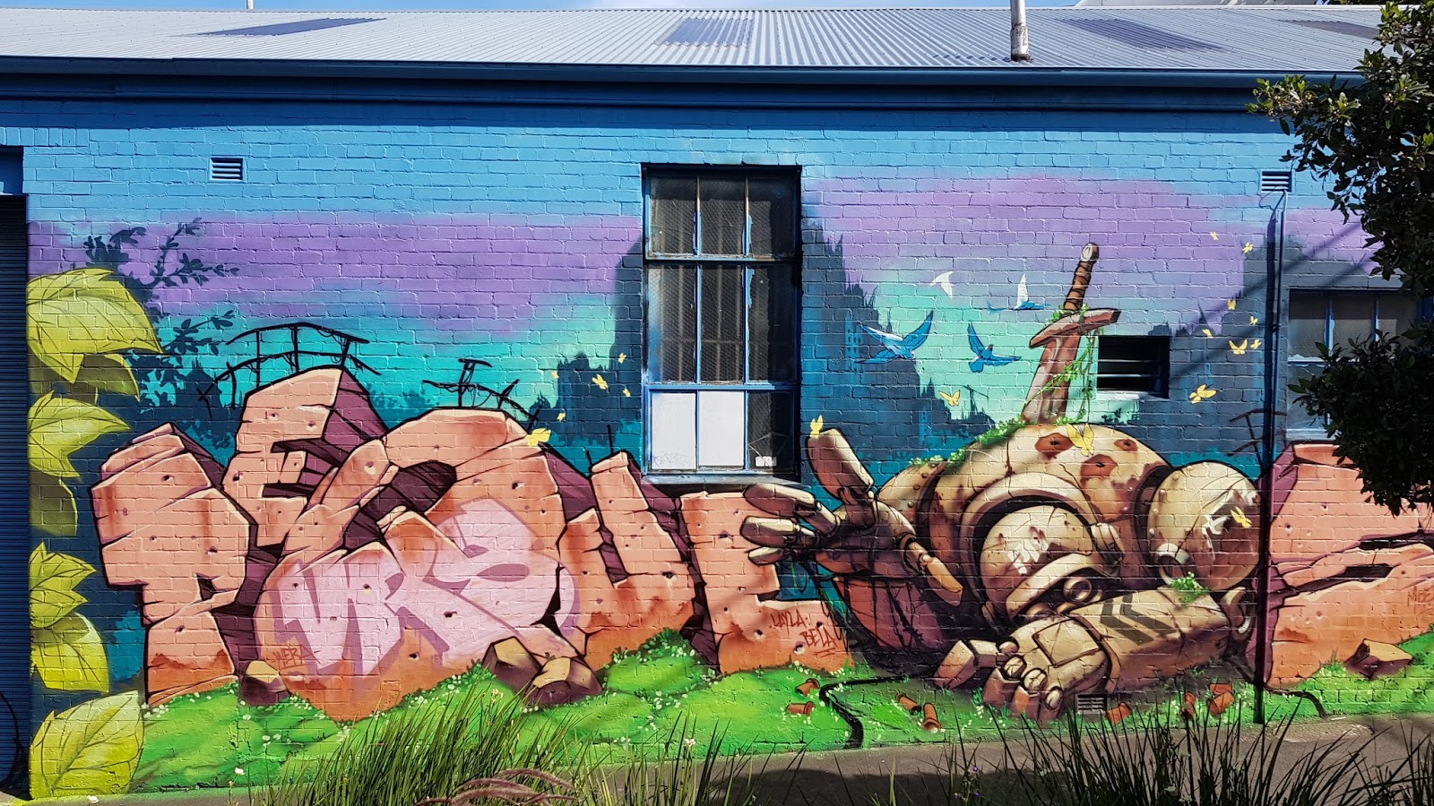 Sydney City and Suburbs Newtown, street art