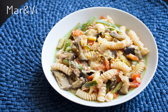 Receta de pasta con atún