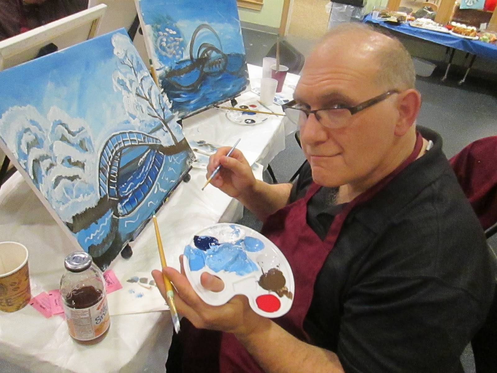 Rich Writes Mt. Kisco Childcare Paints with Art on the Vine