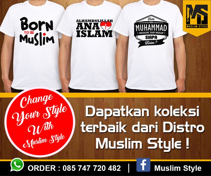 Order Kaos Distro Muslim Style Sekarang!