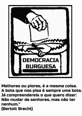 Acerca da democracia burguesa...