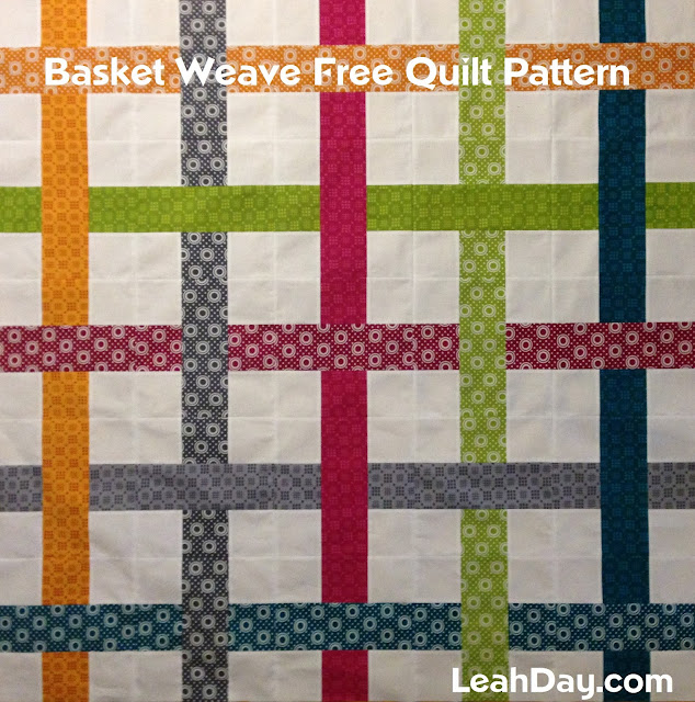 Free basket weave quilt pattern