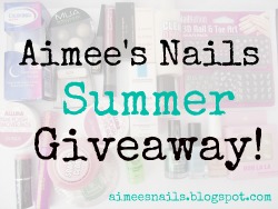 ...Aimee's Nail's Summer Giveaway!