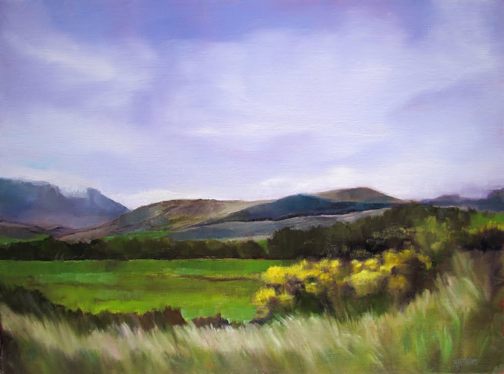 Nancy Hughes Miller art Ireland landscape print "Irish Spring" on Etsy