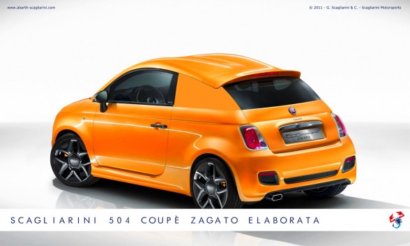Daily Car Pictures 2011 Scagliarini Fiat 500 Coupe Zagato