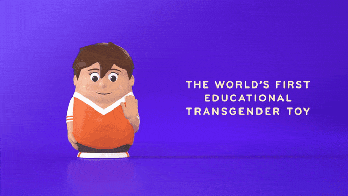 Sam, el primer muñeco transgénero para educar a los niños