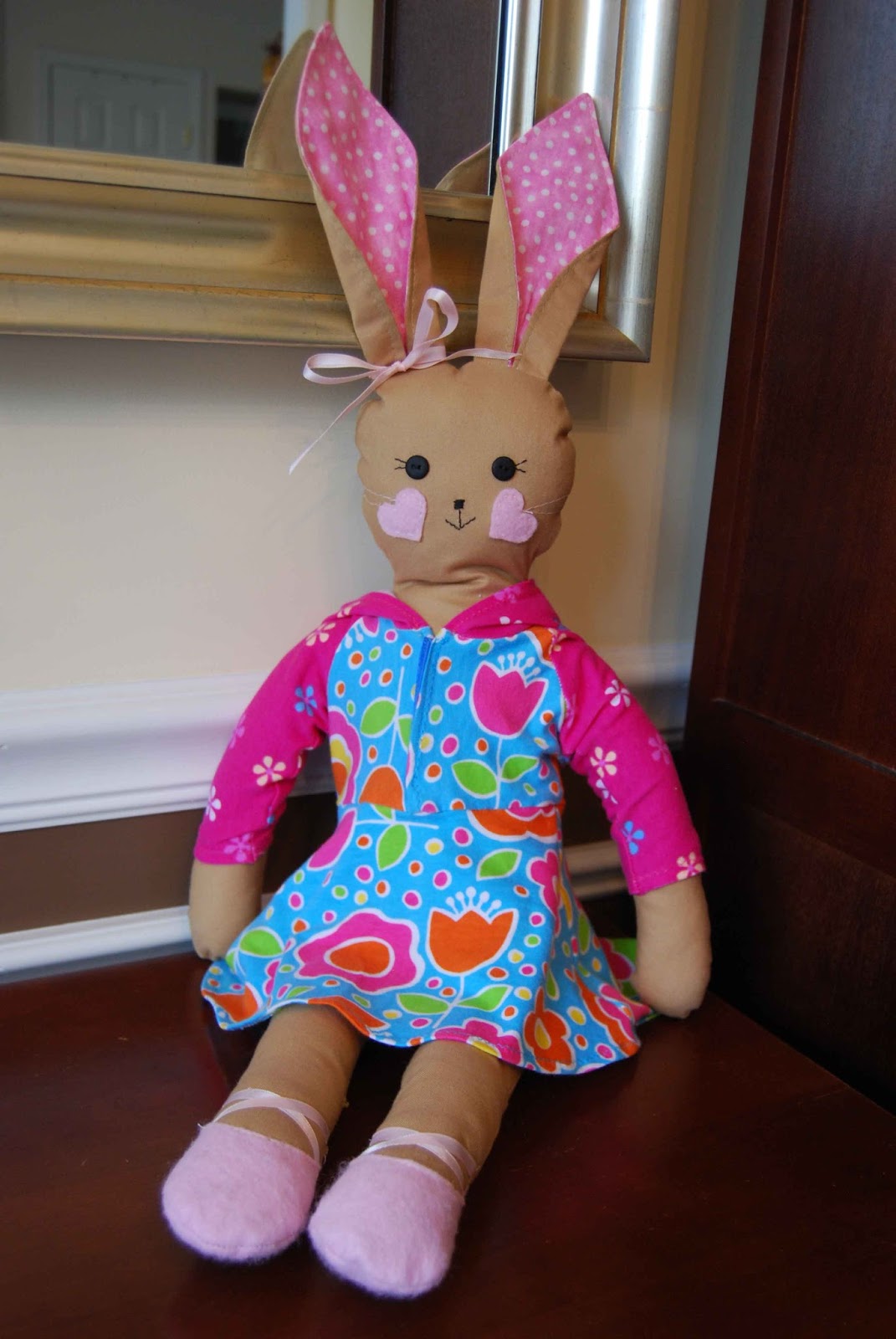 All Things Katy!: My Childhood Treasures- Rachel Rabbit Sewing Pattern ...