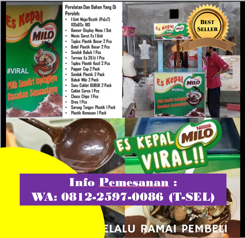 Usaha Waralaba Es Kepal Milo