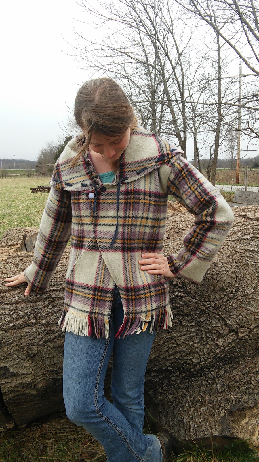 The Sewing Goatherd The Wool Blanket Jacket