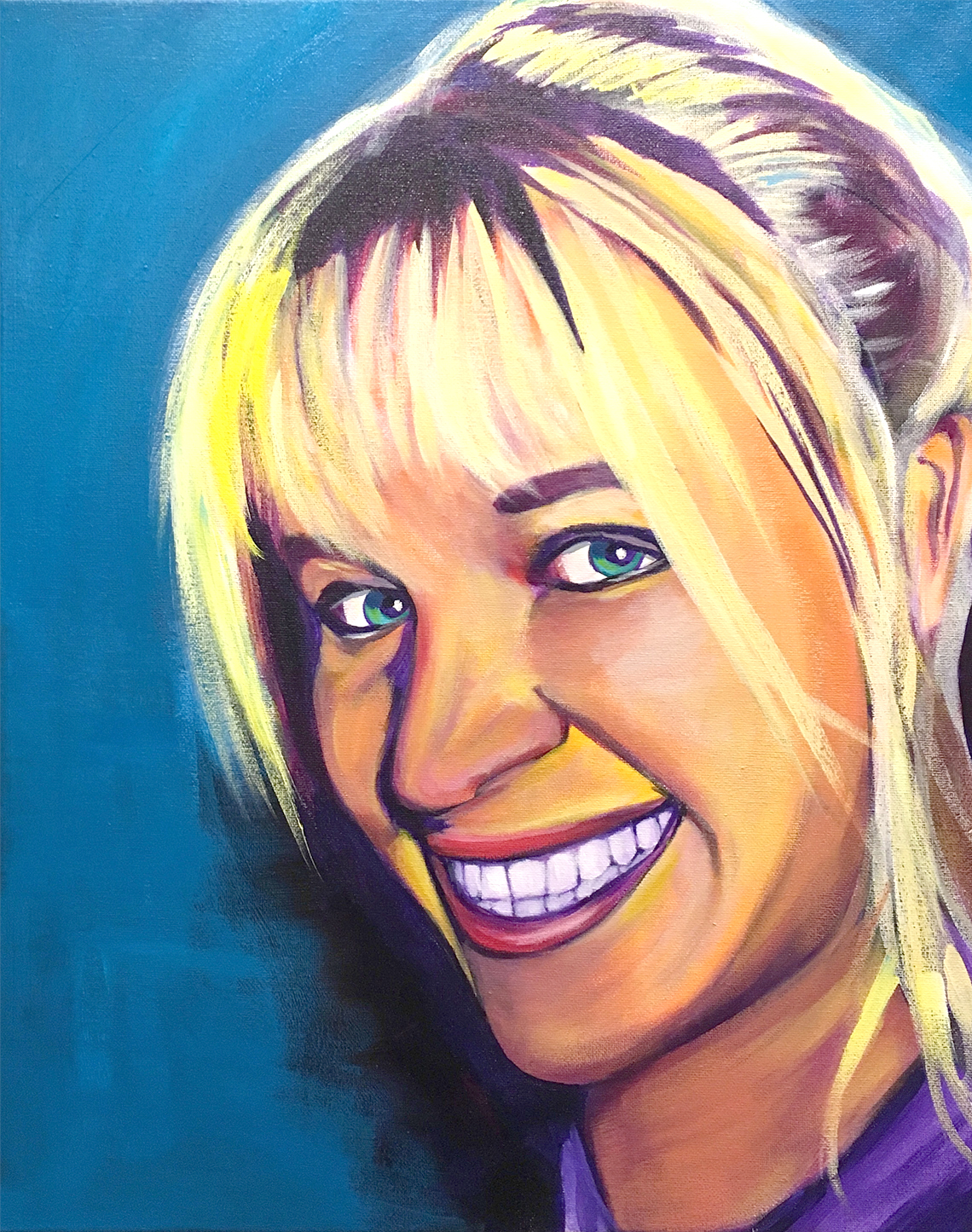 Katherine Hambley Art Jerry's Artarama SelfPortrait Contest