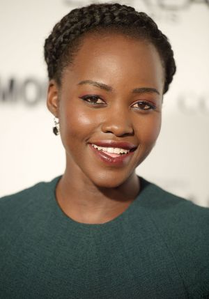 penteado de festa afro