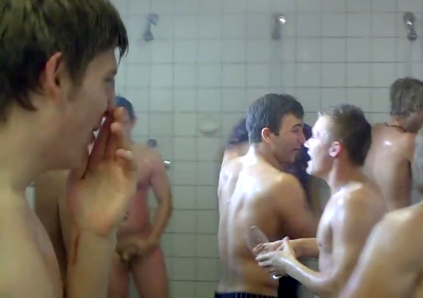 Nude Soccer Player In Shower Keep The Point