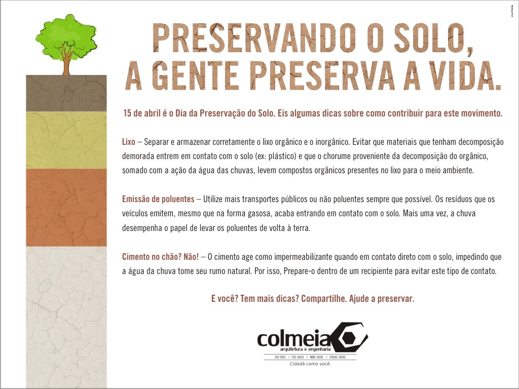 DIA DA CONSERVAÇÃO DO SOLO ATIVIDADES CARTAZES DESENHOS COLORIR IMPRIMIR V PINTANDO O SETE