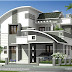 2200 sq-ft modern villa exterior