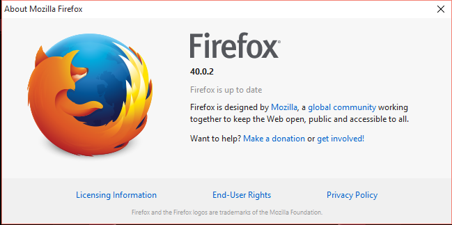 Hodentek: Install Firefox for Windows 10