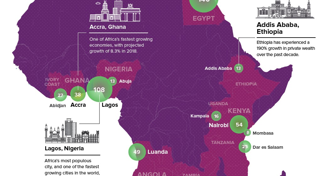 Map of the Week The Wealth of African Cities