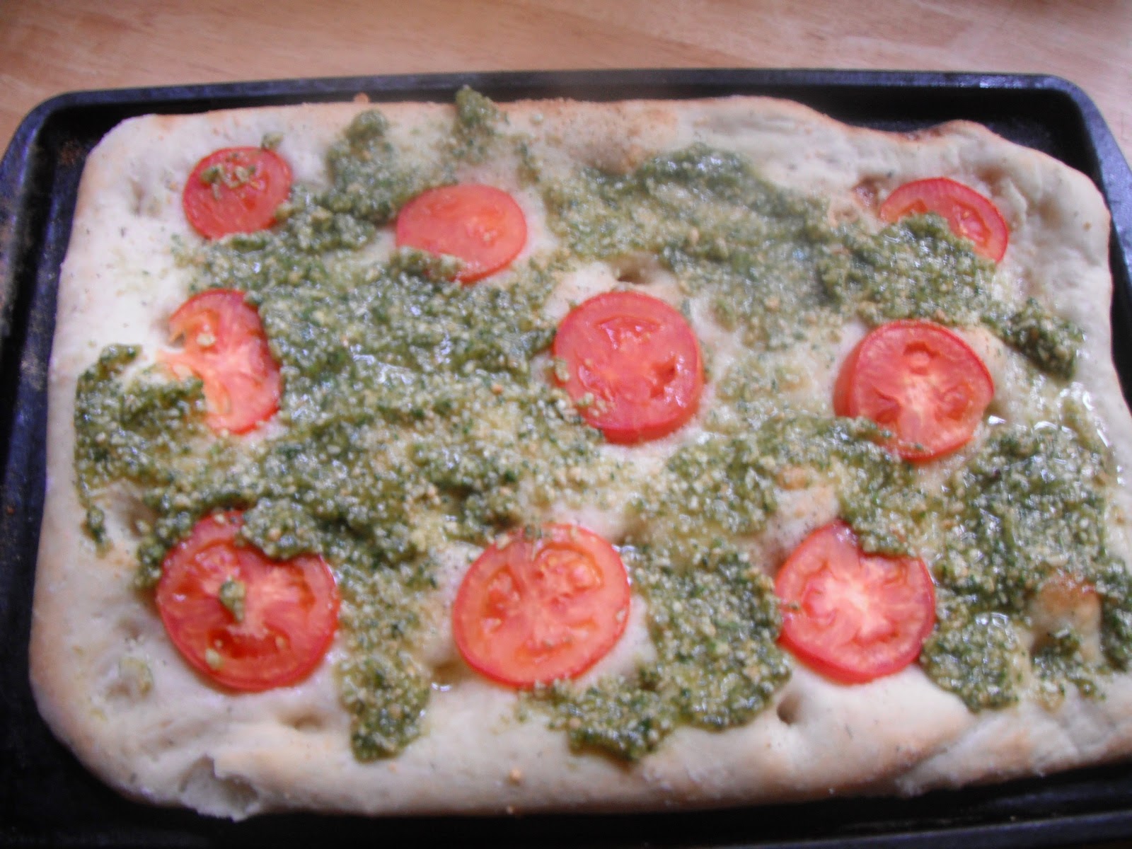 Food Obsession Peanut Pesto Focaccia
