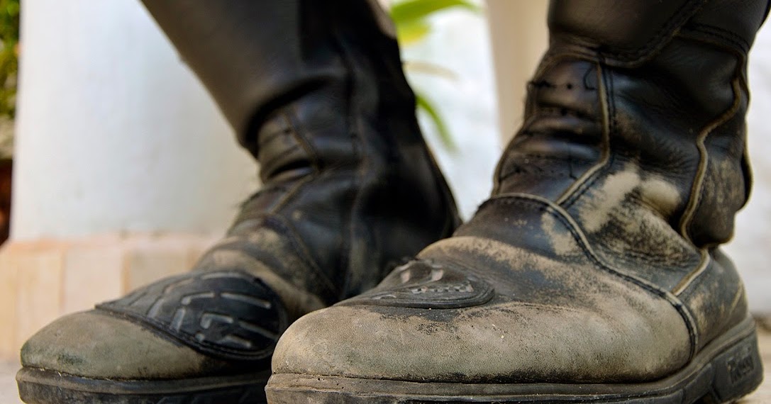 second hand motorcycle boots