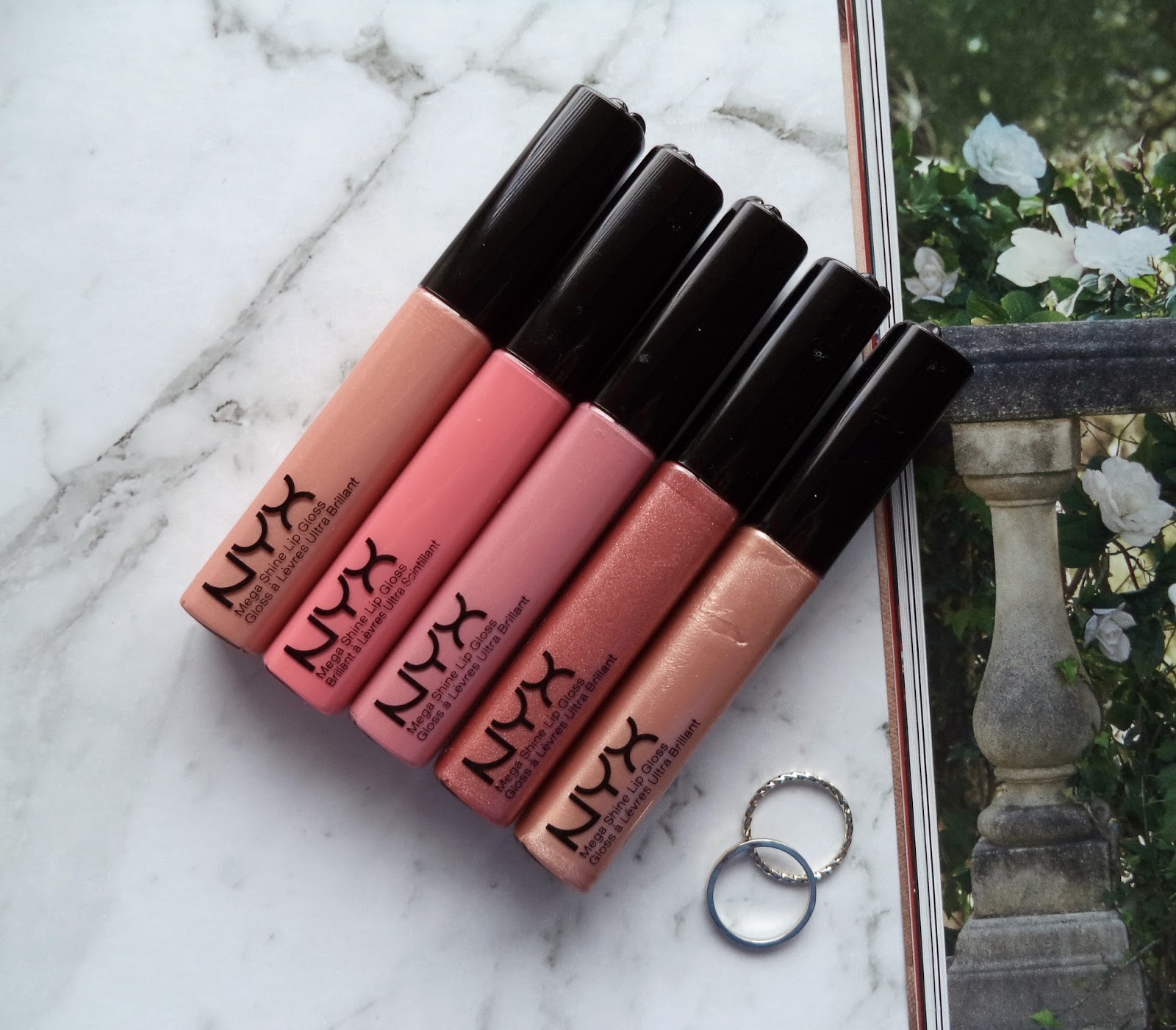 The NYX Mega Shine Lip Gloss Diane Elizabeth