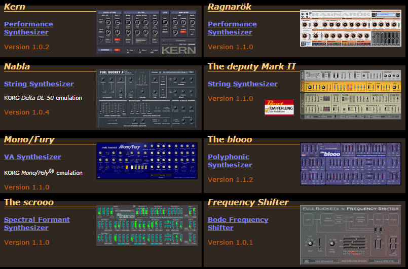 Essential free VSTs VSTs gratuitos esenciales Full Bucket Music