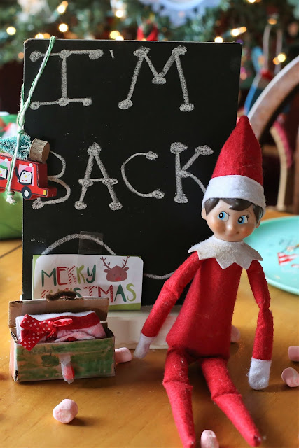 Elf on the Shelf Arrival Ideas