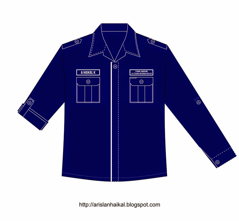 Template Desain Baju Pdh Template Desain Baju Pdh
