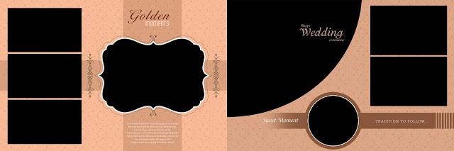 Creative Album Design PSD Sheets For Photography Creative Album Design