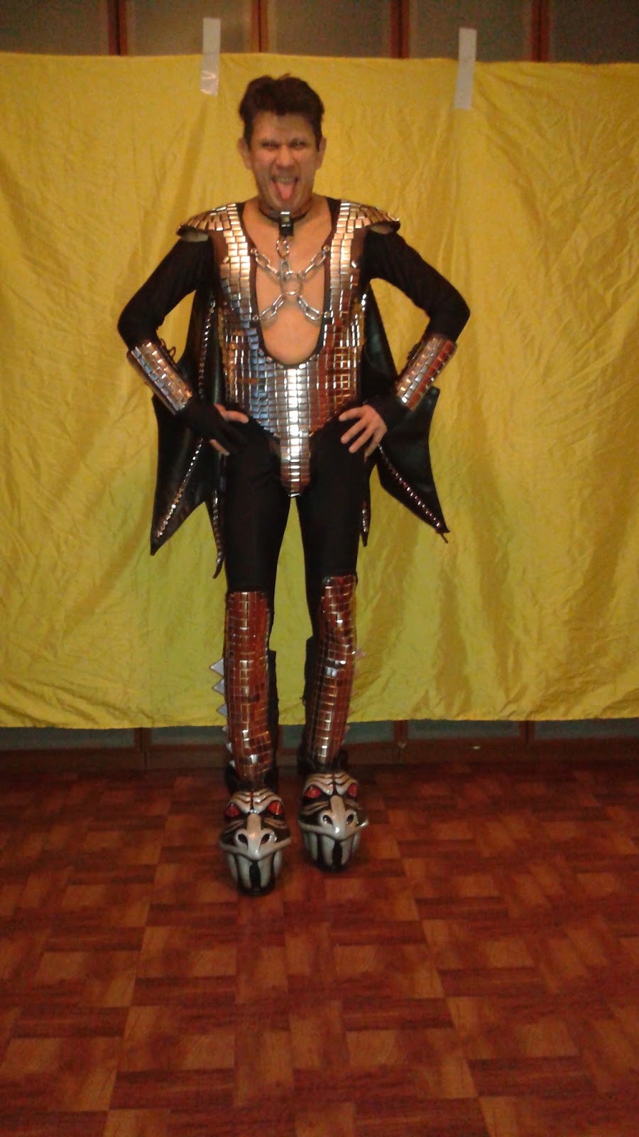 KISS COSTUMES & BOOTS Avery satisified customer with his two new KISS