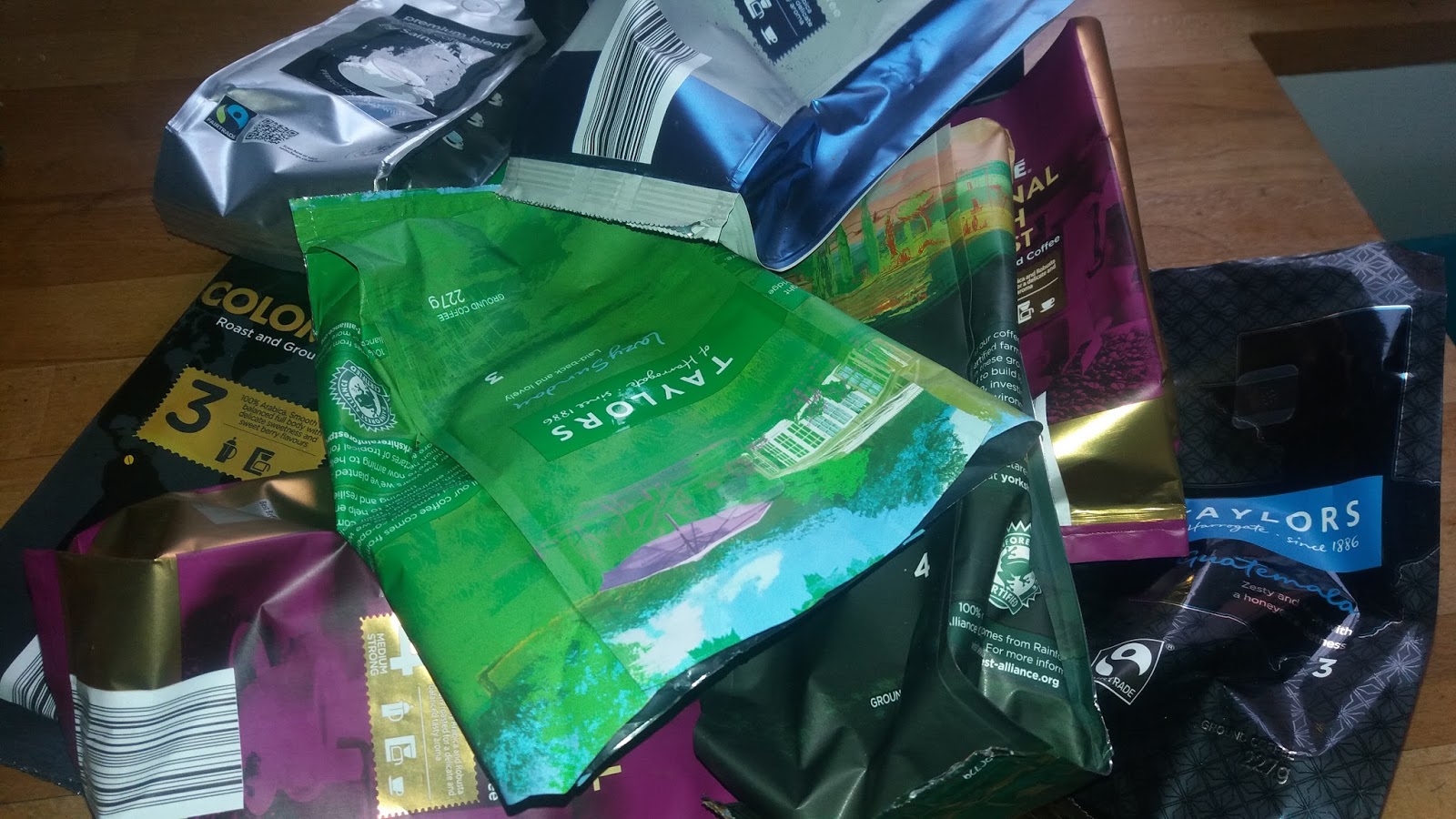 The People and Cats Republic of 'Hagstones' Recycled coffee bags