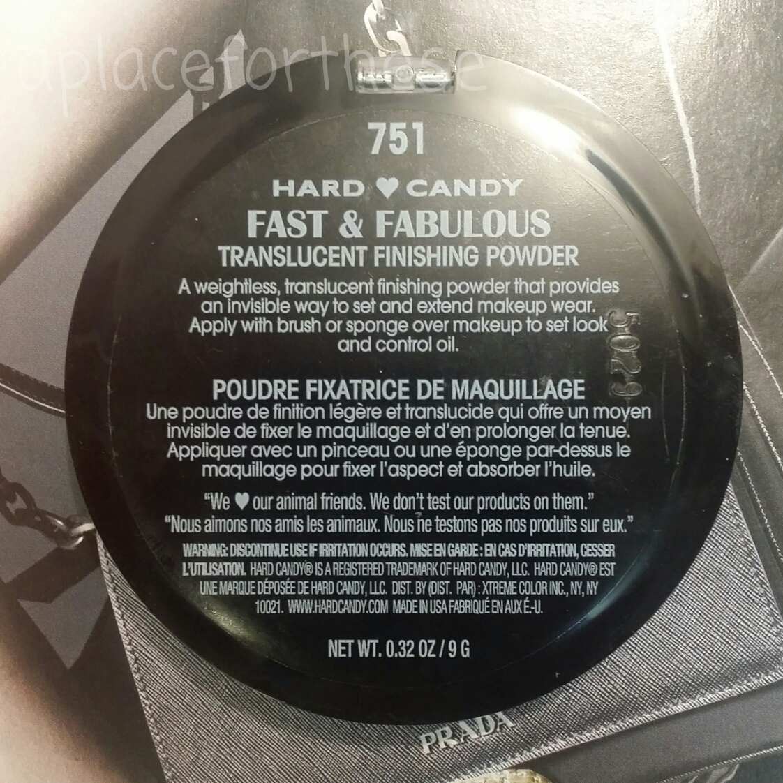 A Place For These Hard Candy Fast & Fabulous Translucent Finishing